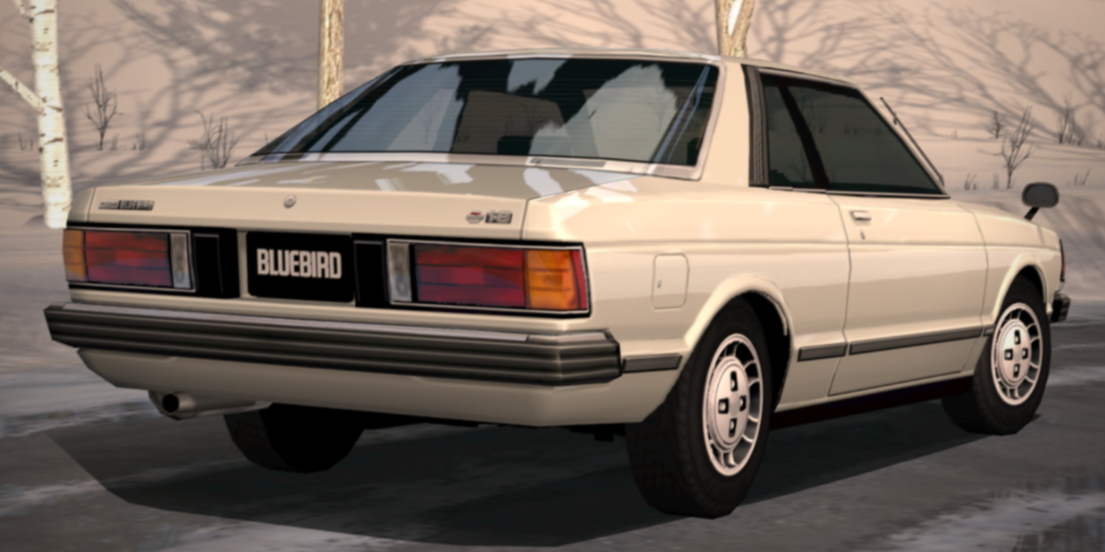 ブルーバード7 日産 ブルーバード (7代目 U11 1983-1990)：駆動方式をFFに変更
